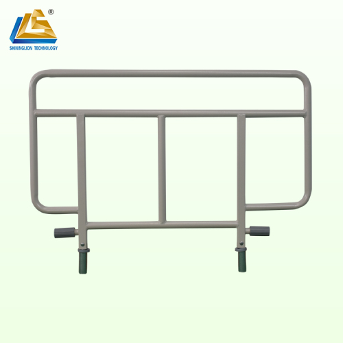 Insert type rotatable siderails for homecare beds